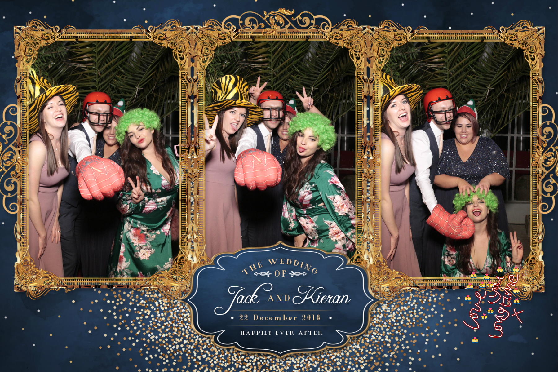 Jack and Kieran's Wedding | View more photos from the event at gallery.myphotoboothexperience.co.uk/u/MyPhotoBoothExperienceLtd/Jack-and-Kierans-Wedding